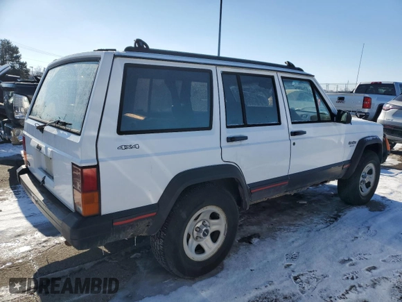 1994 Jeep Cherokee Sport with VIN 1J4FJ68S5RL135545, listed as a Copart auction lot 42397255 with 199,054 mi miles and Salvage Title. Bid and sale history available at carsss.com. Image 3.
