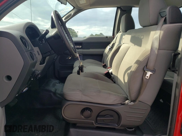 2008 Ford F-150 STX with VIN 1FTRX12W98FC24533, listed as a Copart auction lot 61583605 with 75,417 mi miles and Clean title. Bid and sale history available at DreamBid. Image 7.