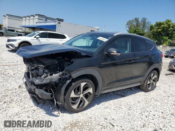 2017 Hyundai Tucson Value z VIN KM8J33A25HU285145, wystawiony jako Copart lot #53126025 z przebiegiem 89 912 mil mil oraz Szkoda całkowita • Salvage title. Historia ofert i sprzedaży dostępna na DreamBid. Obrazek 1.