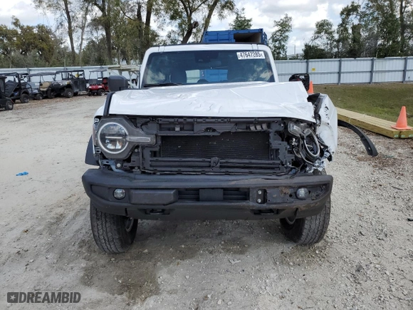 2023 Ford Bronco with VIN 1FMEE5BP1PLB15340, listed as a Copart auction lot 47647285 with 36,881 mi miles and Non Repairable. Bid and sale history available at carsss.com. Image 5.