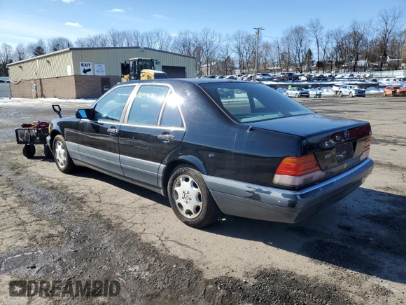 1995 Mercedes-Benz S 320 with VIN WDBGA32E4SA277249, listed as a Copart auction lot 45937425 with 146,730 mi miles and Clean Title. Bid and sale history available at DreamBid. Image 2.