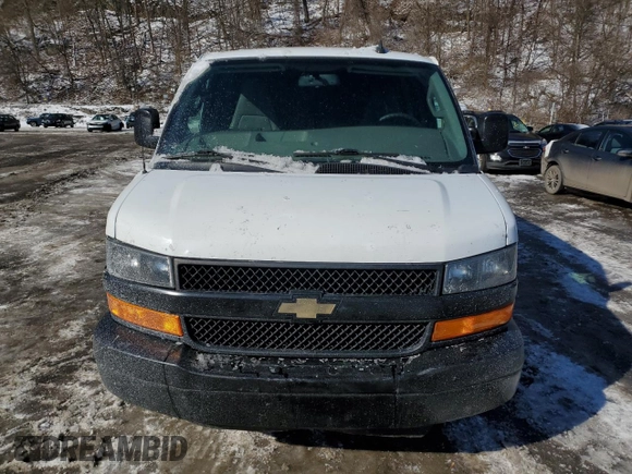 2019 Chevrolet Express Cargo Van with VIN 1GCWGAFG2K1305187, listed as a Copart auction lot 44961535 with 16,054 mi miles and Clean Title. Bid and sale history available at carsss.com. Image 5.