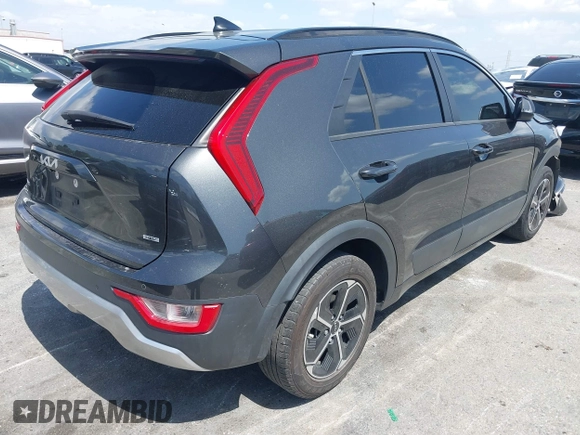 2023 Kia Niro EX with VIN KNDCR3LE3P5051369, listed as a IAAI auction lot 41959011 with 54,451 mi miles. Bid and sale history available at carsss.com. Image 4.