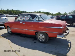 1951 Ford Crown Victoria z VIN B1BF140482, wystawiony jako Copart lot #69078904 z przebiegiem 636 601 mil mil oraz Szkoda całkowita • Salvage title. Historia ofert i sprzedaży dostępna na DreamBid. Obrazek 2.