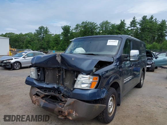 2016 Nissan NV SV with VIN 1N6AF0KY1GN803481, listed as a IAAI auction lot 42592051 with 277,891 mi miles and . Bid and sale history available at DreamBid. Image 2.