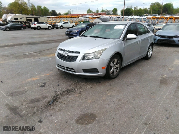 2014 Chevrolet Cruze 1LT with VIN 1G1PC5SB7E7249503, listed as a IAAI auction lot 42005106 with 91,917 mi miles. Bid and sale history available at carsss.com. Image 2.