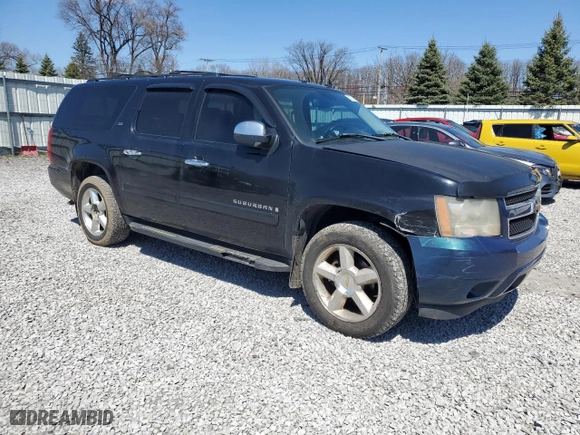 2007 Chevrolet Suburban LTZ with VIN 1GNFK16387R401188, listed as a Copart auction lot 53792485 with 330,884 mi miles and Clean Title. Bid and sale history available at carsss.com. Image 4.