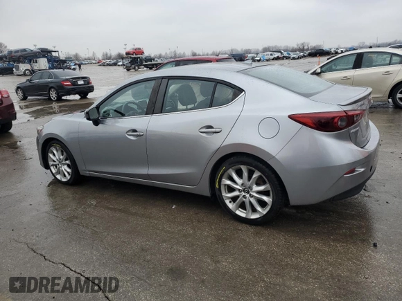 2014 Mazda 3 S Touring with VIN JM1BM1V37E1126170, listed as a Copart auction lot 43873865 with 125,525 mi miles and Salvage Title. Bid and sale history available at DreamBid. Image 2.