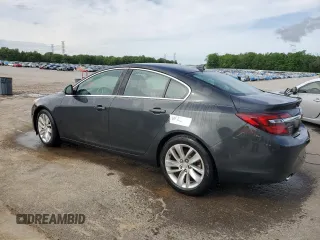 2014 Buick Regal with VIN 2G4GK5EX1E9215732, listed as a Copart auction lot 53346335 with 115,297 mi miles and Salvage title. Bid and sale history available at DreamBid. Image 2.