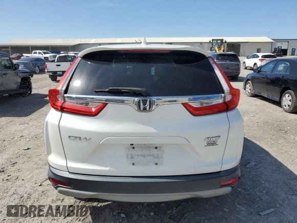 2018 Honda CR-V EX-L with VIN 5J6RW2H85JL006348, listed as a Copart auction lot 51423795 with 76,694 mi miles and Salvage Title. Bid and sale history available at carsss.com. Image 6.