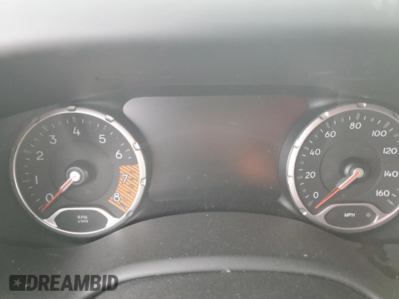 2021 Jeep Renegade 80th Anniversary with VIN ZACNJDBB0MPM33663, listed as a Copart auction lot 47292215 with Not provided miles and Salvage title. Bid and sale history available at DreamBid. Image 9.