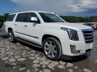 2018 Cadillac Escalade ESV Luxury z VIN 1GYS4HKJ0JR250573, wystawiony jako Copart lot #59021565 z przebiegiem 155 728 mil mil oraz Czysty tytuł • Clean title. Historia ofert i sprzedaży dostępna na DreamBid. Obrazek 4.
