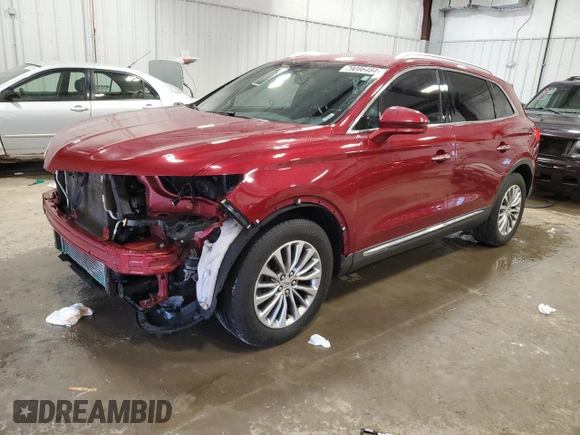 2017 Lincoln MKX Select with VIN 2LMPJ6KP9HBL15205, listed as a Copart auction lot 79086484 with 76,630 mi miles and Salvage Title. Bid and sale history available at carsss.com. Image 1.