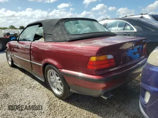 1995 BMW 3 Series 325iC with VIN WBABJ6324SJD43557, listed as a Copart auction lot 74568624 with 0 mi miles and Salvage Title. Bid and sale history available at carsss.com. Image 6.