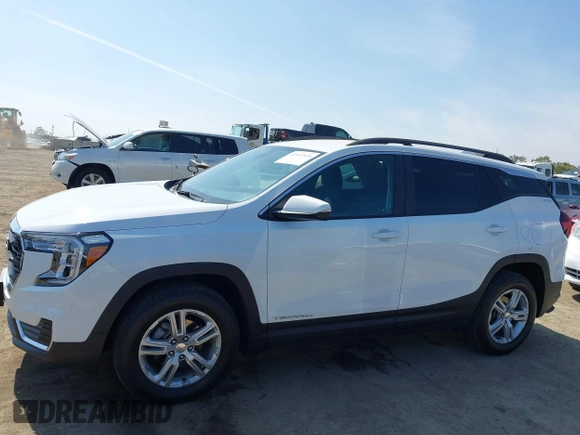 2023 GMC Terrain SLE with VIN 3GKALTEG0PL238404, listed as a IAAI auction lot 42143519 with 12,955 mi miles. Bid and sale history available at carsss.com. Image 15.