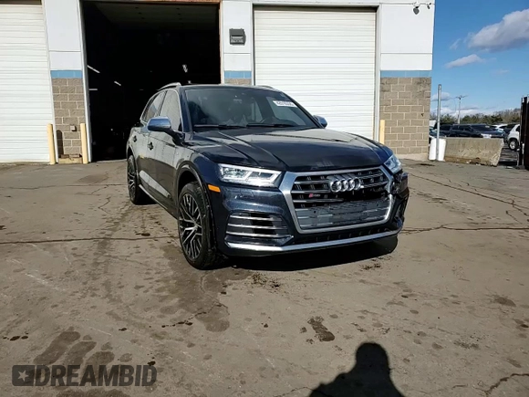 2018 Audi SQ5 Premium Plus with VIN WA1A4AFY0J2140061, listed as a Copart auction lot 42918335 with 111,415 mi miles and Salvage Title. Bid and sale history available at DreamBid. Image 14.