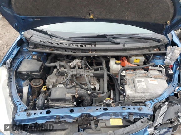 2013 Toyota Prius One with VIN JTDKDTB3XD1555415, listed as a Copart auction lot 81941924 with 93,266 mi miles and Salvage Title. Bid and sale history available at DreamBid. Image 11.