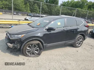 2021 Honda CR-V EX with VIN 2HKRW2H55MH657659, listed as a Copart auction lot 59482545 with Not provided miles and Salvage title. Bid and sale history available at DreamBid. Image 1.