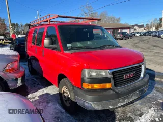 2013 GMC Savana Cargo Van with VIN 1GTW7FCA1D1153385, listed as a Copart auction lot 42986065 with 241,146 mi miles and Clean Title. Bid and sale history available at carsss.com. Image 1.
