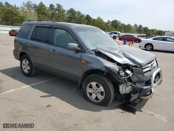 2008 Honda Pilot VP with VIN 5FNYF18248B050894, listed as a Copart auction lot 61406694 with 215,221 mi miles and Non Repairable. Bid and sale history available at carsss.com. Image 4.