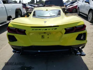 2024 Chevrolet Corvette 2LT with VIN 1G1YB2D48R5108980, listed as a Copart auction lot 62026825 with 19,552 mi miles and Salvage title. Bid and sale history available at DreamBid. Image 6.