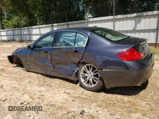 2007 Infiniti G35 Journey with VIN JNKBV61E77M710649, listed as a Copart auction lot 67612944 with 75,566 mi miles and Salvage Title. Bid and sale history available at DreamBid. Image 2.