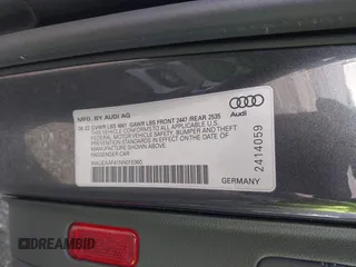 2022 Audi A4 S line Premium Plus z VIN WAUEAAF41NN015360, wystawiony jako IAAI lot #41320262 z przebiegiem 63 275 mil mil oraz . Historia ofert i sprzedaży dostępna na DreamBid. Obrazek 9.