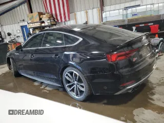 2018 Audi S5 Sportback Premium Plus z VIN WAUB4CF57JA062151, wystawiony jako Copart lot #49119845 z przebiegiem 62 934 mil mil oraz Tytuł czysty. Historia ofert i sprzedaży dostępna na DreamBid. Obrazek 2.