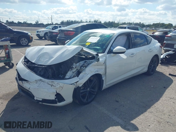 2023 Acura Integra w/A-Spec Package with VIN 19UDE4H31PA025536, listed as a IAAI auction lot 41527191 with 36,448 mi miles and . Bid and sale history available at DreamBid. Image 17.