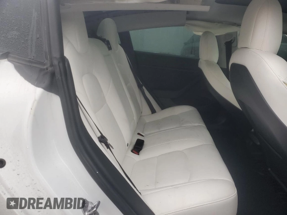 2021 Tesla Model 3 Performance with VIN 5YJ3E1ECXMF984417, listed as a Copart auction lot 48465675 with 60,838 mi miles and Clean Title. Bid and sale history available at DreamBid. Image 10.
