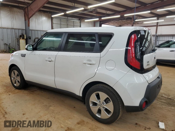 2015 Kia Soul with VIN KNDJN2A27F7793590, listed as a Copart auction lot 47951365 with 57,342 mi miles and Salvage Title. Bid and sale history available at carsss.com. Image 2.