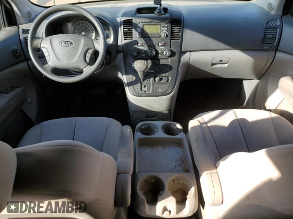 2010 Kia Sedona LX with VIN KNDMG4C31A6335678, listed as a Copart auction lot 76016514 with 130,889 mi miles and Salvage Title. Bid and sale history available at carsss.com. Image 8.