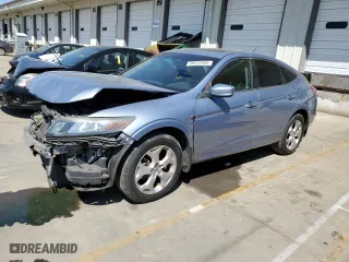 2010 Honda Accord Crosstour EX-L with VIN 5J6TF1H56AL001438, listed as a Copart auction lot 58572594 with 79,457 mi miles and Salvage Title. Bid and sale history available at carsss.com. Image 1.