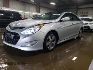 2012 Hyundai Sonata Hybrid with VIN KMHEC4A40CA022676, listed as a Copart auction lot 51004095 with 154,146 mi miles and Salvage Title. Bid and sale history available at DreamBid. Image 1.