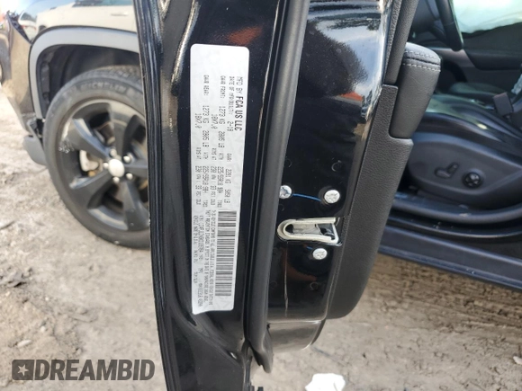 2019 Jeep Cherokee Limited with VIN 1C4PJLDN5KD135764, listed as a Copart auction lot 73637184 with 56,718 mi miles and Salvage Title. Bid and sale history available at DreamBid. Image 15.