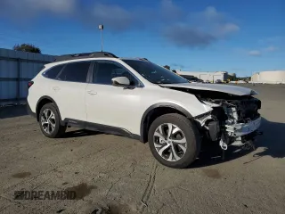 2022 Subaru Outback Limited with VIN 4S4BTANC1N3171575, listed as a Copart auction lot 48205525 with 42,445 mi miles and Salvage Title. Bid and sale history available at DreamBid. Image 4.