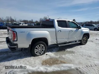 2015 GMC Canyon 4WD SLT with VIN 1GTG6CE31F1243580, listed as a Copart auction lot 47834315 with 87,767 mi miles and Salvage Title. Bid and sale history available at carsss.com. Image 3.