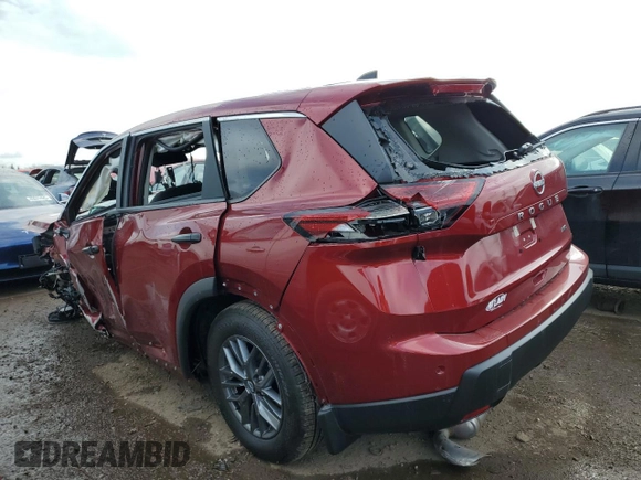 2024 Nissan Rogue S z VIN 5N1BT3AB3RC743373, wystawiony jako Copart lot #47187425 z przebiegiem Nie podano mil oraz Szkoda całkowita • Salvage title. Historia ofert i sprzedaży dostępna na DreamBid. Obrazek 2.