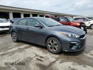 2019 Kia Forte LXS with VIN 3KPF24AD3KE041293, listed as a Copart auction lot 54855465 with 167,155 mi miles and Salvage title. Bid and sale history available at DreamBid. Image 4.