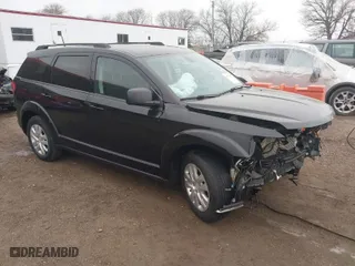 2018 Dodge Journey SE with VIN 3C4PDCAB7JT533729, listed as a IAAI auction lot 41720617 with 81,371 mi miles. Bid and sale history available at carsss.com. Image 1.