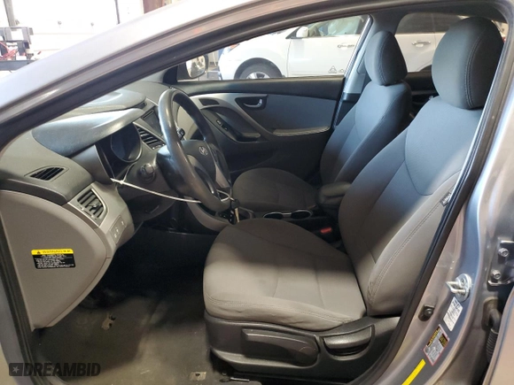 2016 Hyundai Elantra SE with VIN 5NPDH4AE3GH739453, listed as a Copart auction lot 50369545 with 154,018 mi miles and Non Repairable. Bid and sale history available at carsss.com. Image 7.