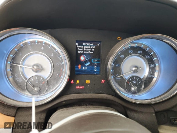 2012 Chrysler 300 Limited with VIN 2C3CCACG9CH173233, listed as a Copart auction lot 53694955 with 197,813 mi miles and Salvage title. Bid and sale history available at DreamBid. Image 9.