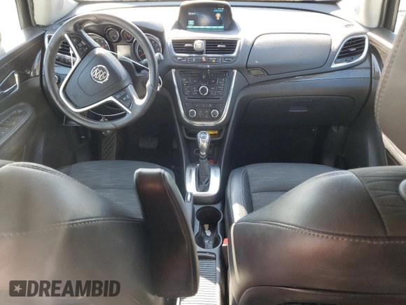 2016 Buick Encore with VIN KL4CJASB5GB716092, listed as a Copart auction lot 45412435 with 129,923 mi miles and Salvage Title. Bid and sale history available at carsss.com. Image 8.