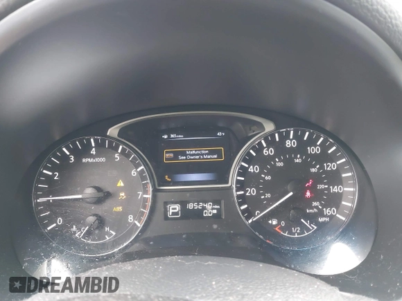 2013 Nissan Altima SV with VIN 1N4BL3AP4DC922343, listed as a IAAI auction lot 41746608 with 185,240 mi miles and . Bid and sale history available at DreamBid. Image 7.