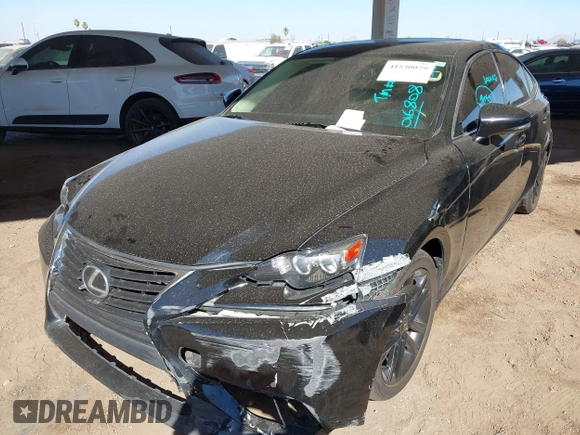 2015 Lexus IS 250 with VIN JTHCF1D26F5016808, listed as a IAAI auction lot 41530079 with 117,936 mi miles and . Bid and sale history available at DreamBid. Image 6.