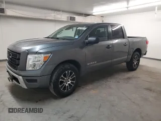 2022 Nissan Titan SV with VIN 1N6AA1EC7NN103742, listed as a Copart auction lot 73387504 with 103,580 mi miles and Clean title. Bid and sale history available at DreamBid. Image 1.
