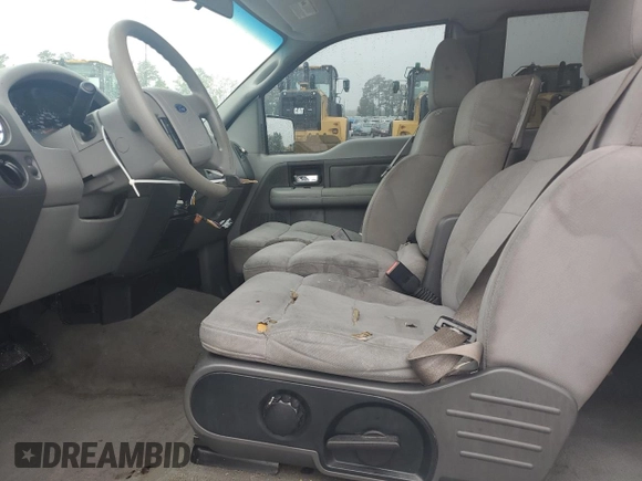 2004 Ford F-150 STX with VIN 1FTRX12W44NA10257, listed as a Copart auction lot 58332115 with 308,653 mi miles and Salvage title. Bid and sale history available at DreamBid. Image 7.