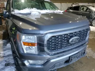 2022 Ford F-150 XL with VIN 1FTEX1EP2NFA76658, listed as a Copart auction lot 44104645 with 44,315 mi miles and Salvage title. Bid and sale history available at DreamBid. Image 11.