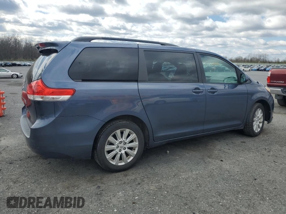 2013 Toyota Sienna LE with VIN 5TDJK3DC7DS067735, listed as a Copart auction lot 53234585 with 236,420 mi miles and Clean Title. Bid and sale history available at carsss.com. Image 3.