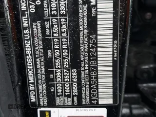 2018 Mercedes-Benz GLE 350 z VIN 4JGDA5HB7JB124754, wystawiony jako Copart lot #56665615 z przebiegiem 74 083 mil mil oraz Szkoda całkowita • Salvage title. Historia ofert i sprzedaży dostępna na DreamBid. Obrazek 13.